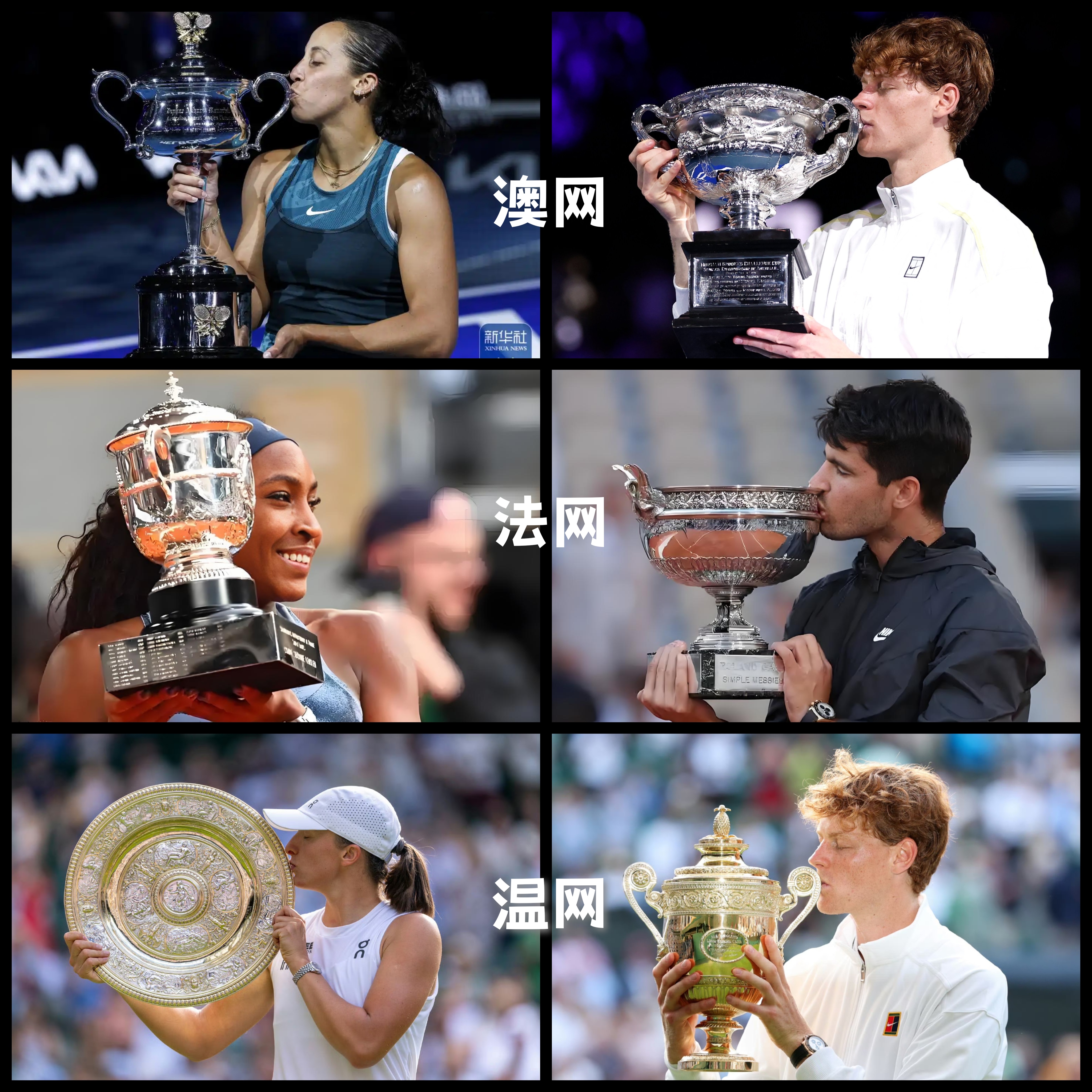 澳网完胜美网，鲁德扛起全队